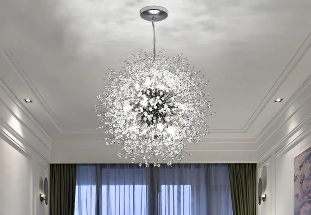 elegant crystal chandelier