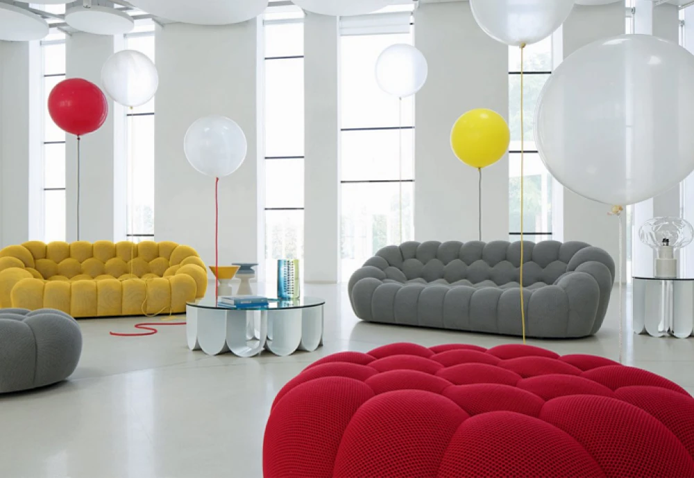 curved bubble sofa